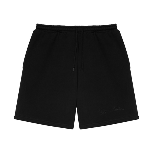 BASIC BLACK SHORTS