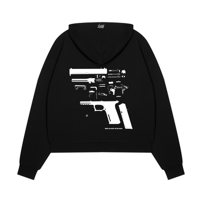 EASY GUN BLACK HOODIE