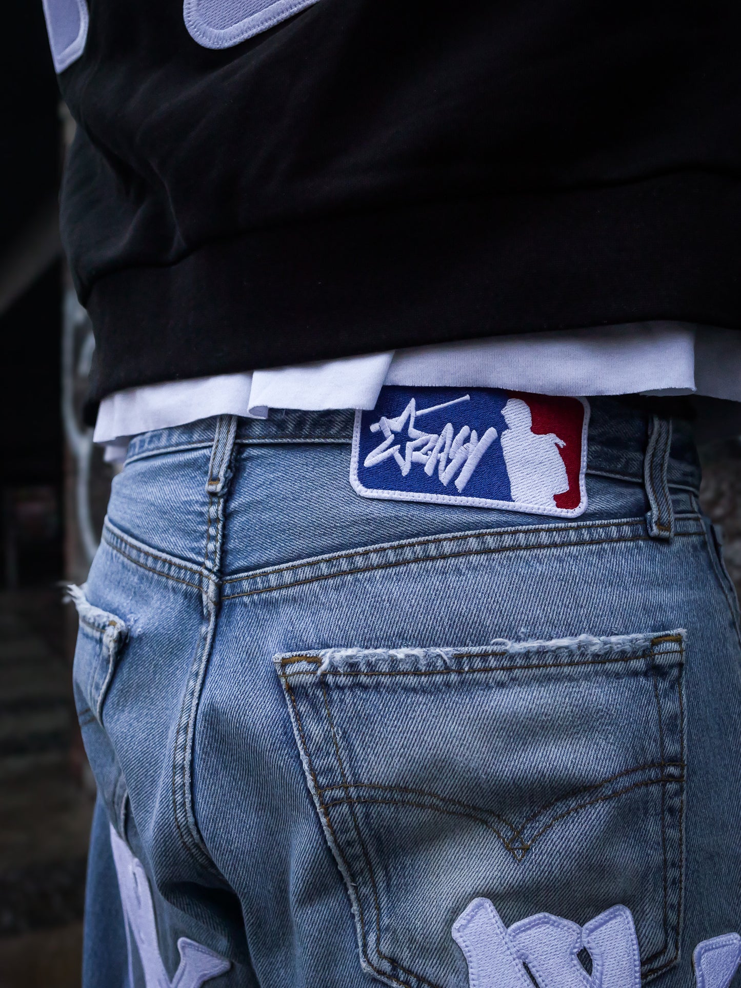 MLB BABYBLUE JEANS