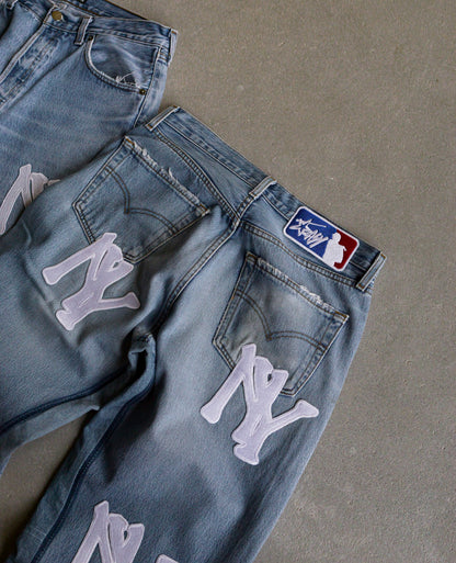 MLB BABYBLUE JEANS