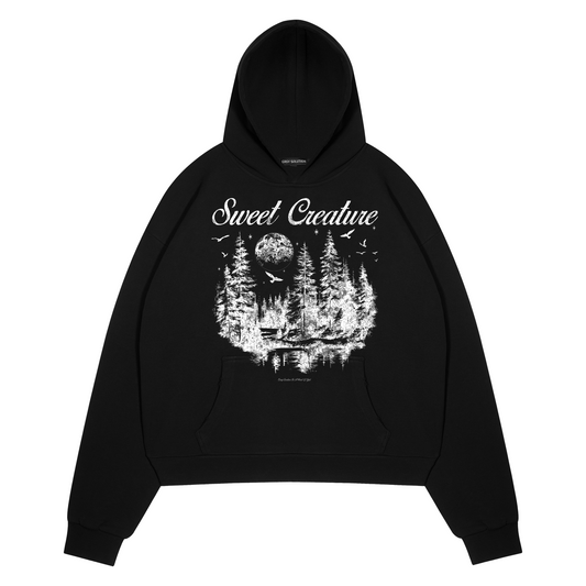 SWEET CREATURE BLACK HOODIE